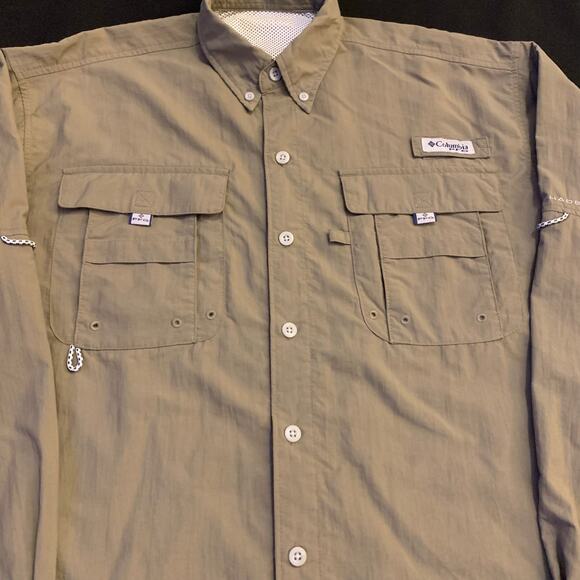 Lot of 4 Mens Shirts Long Sleeve Medium Button Front J. Crew North Face Columbia - Picture 12 of 16